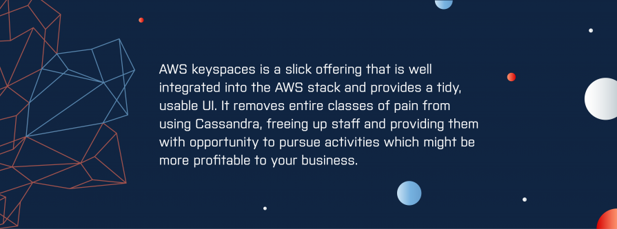 Decision time with AWS Keyspaces