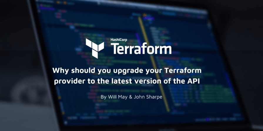 Why should you upgrade your Terraform provider to the latest version of the API